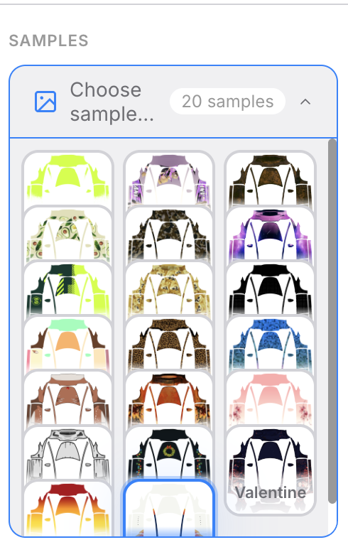Samples Section