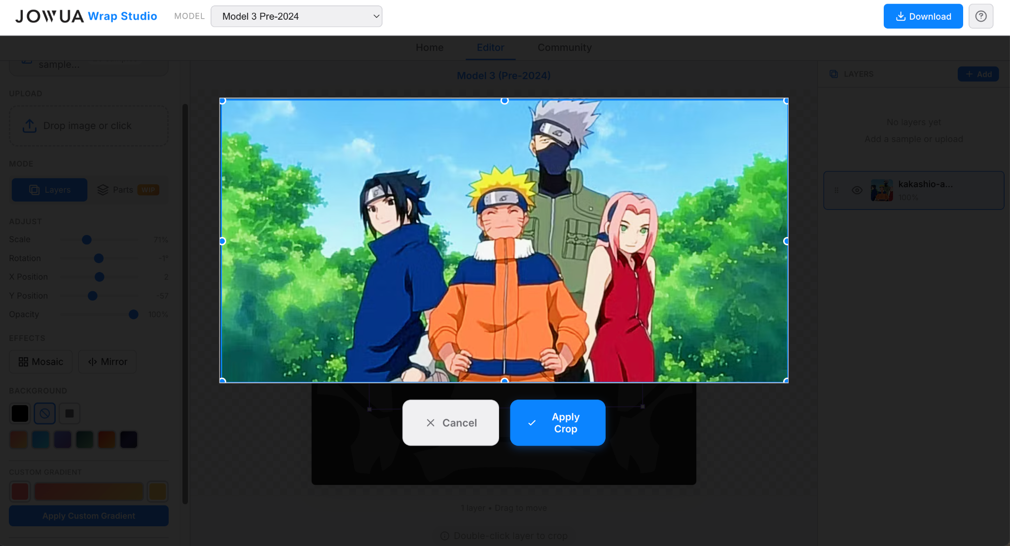 Crop Selection