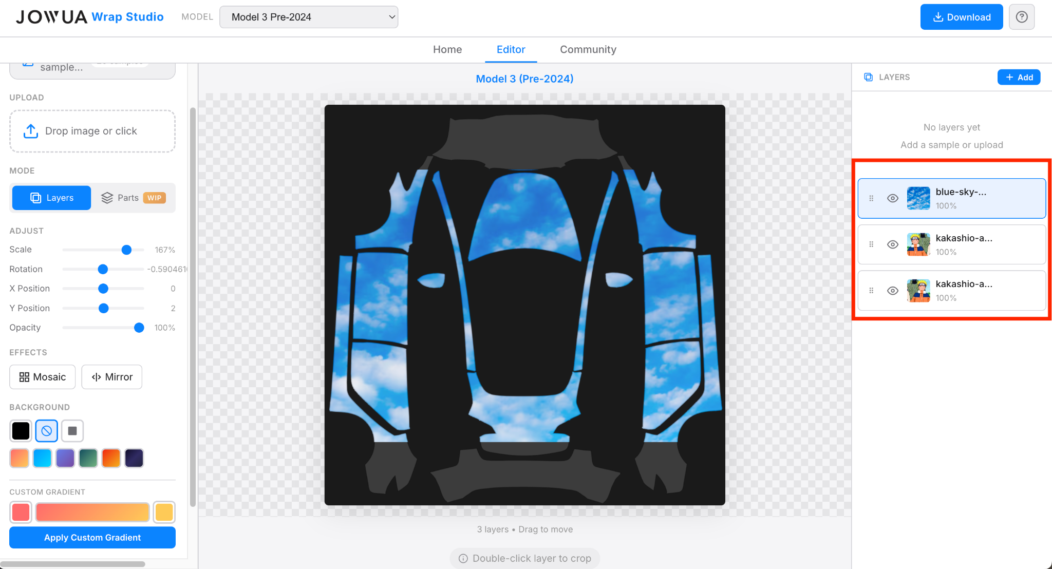 Layer Reordering
