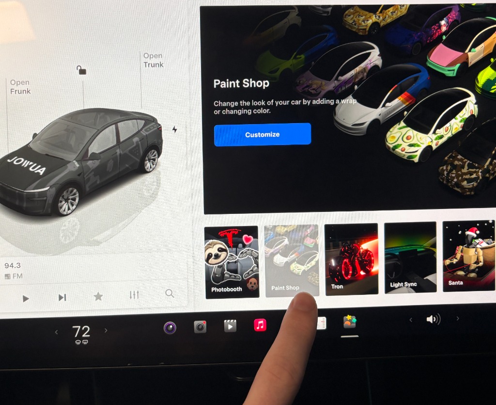 Tesla Paint Shop